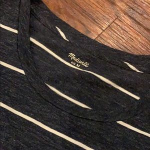 Madewell Tops - Madewell T-Shirt | Navy White Stripe | Medium Madewell Tops - Madewell T-Shirt | Navy White Stripe | Medium